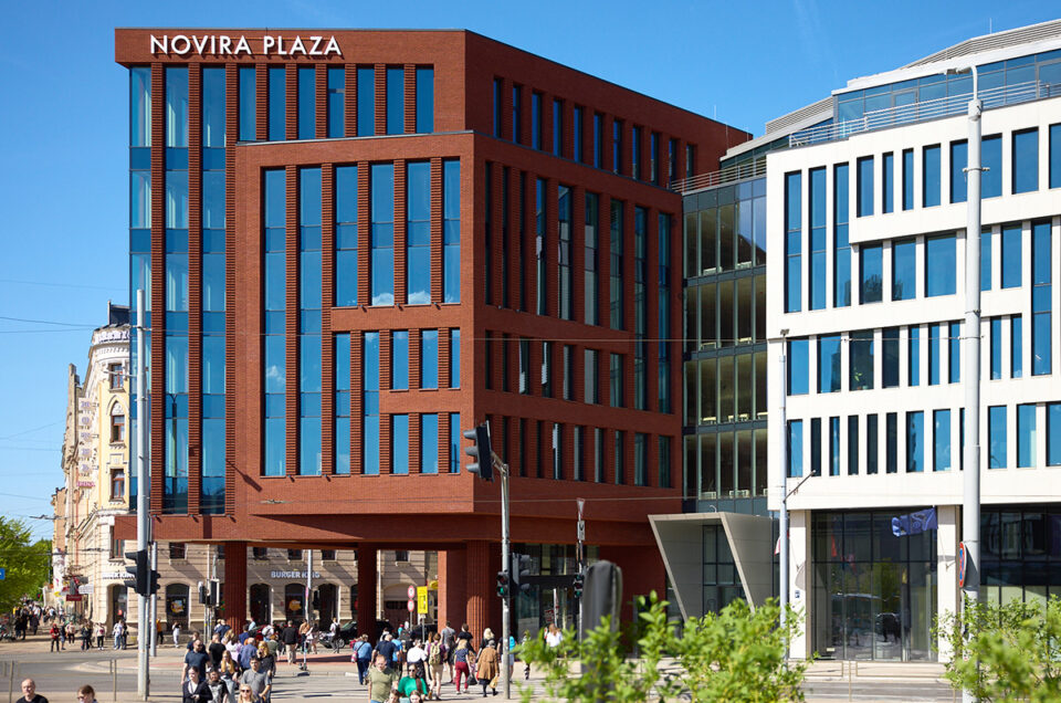 Luminor Bank becomes the tenant at Novira Plaza in Riga